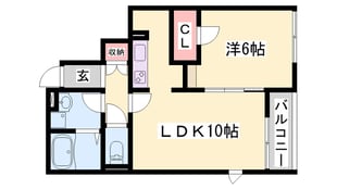 土山駅 徒歩14分 2階の物件間取画像